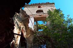 Ruiny pa�acu w Sulis�awicach